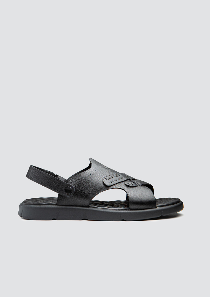 Black Men's Sandals 4426-99