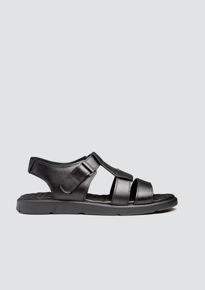 Men's Black Sandals 3174-7