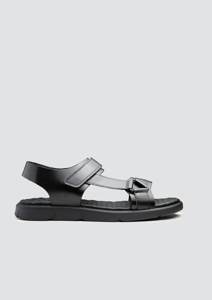Black men's sandals 4431-40