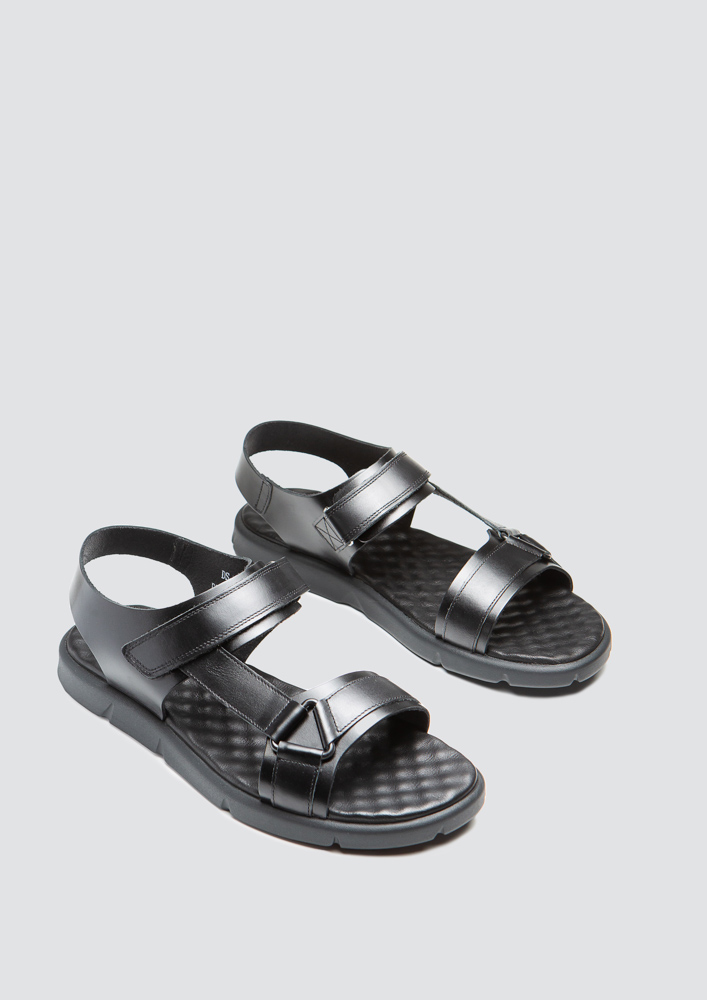 Black men's sandals 4431-40