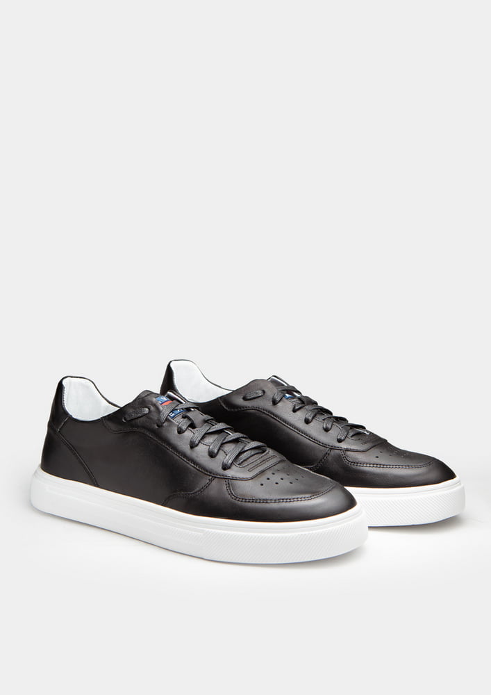 Men's leather sneakers 12182-7